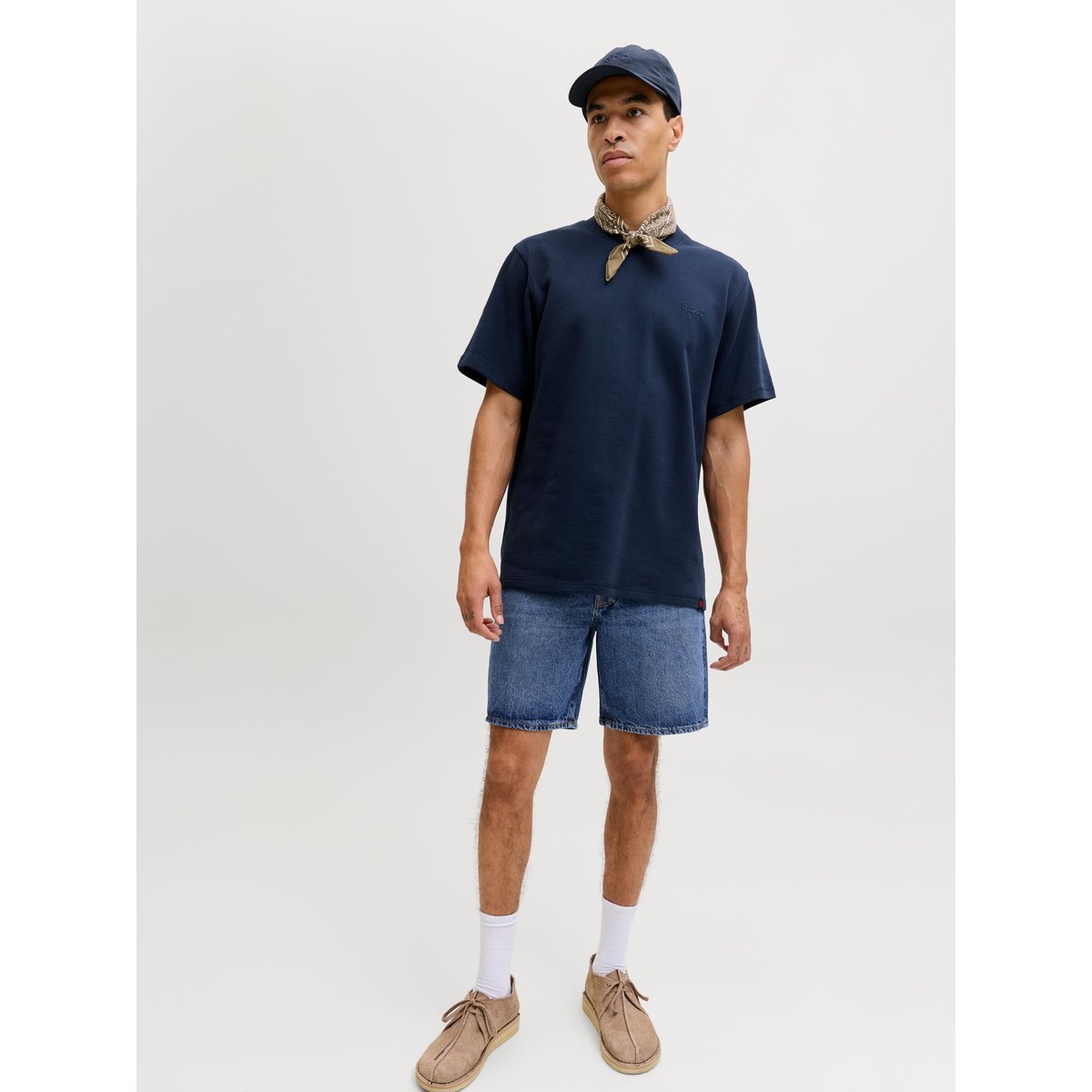 Short En Denim blue denim, JACK & JONES