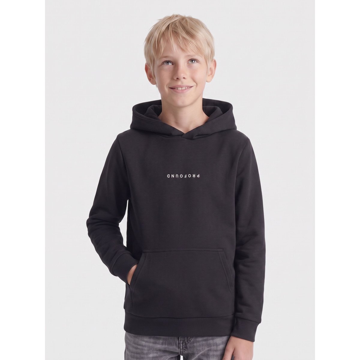 Sweat À Capuche black 1, ONLY & SONS JUNIOR