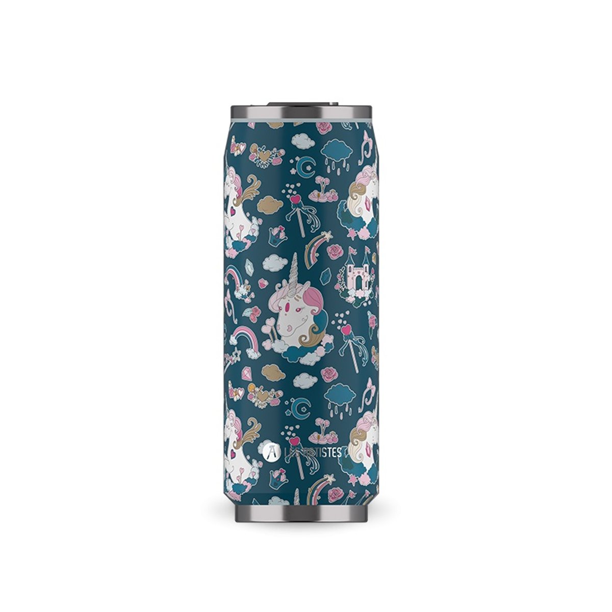 Canette isotherme Licorne Nuit 500 ml bleu, LES ARTISTES PARIS