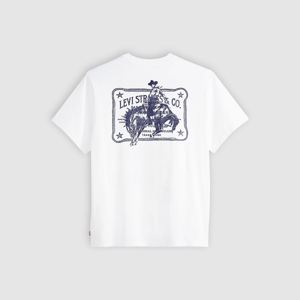 T-shirt manches courtes, vintage, logo au dos blanc, LEVI'S