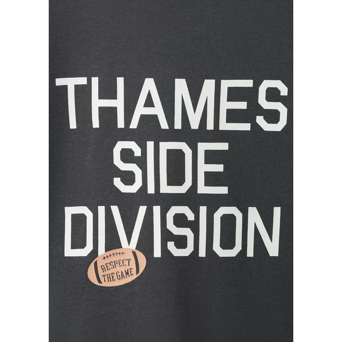 T-shirt en coton imprimé gris anthracite, MANGO KIDS