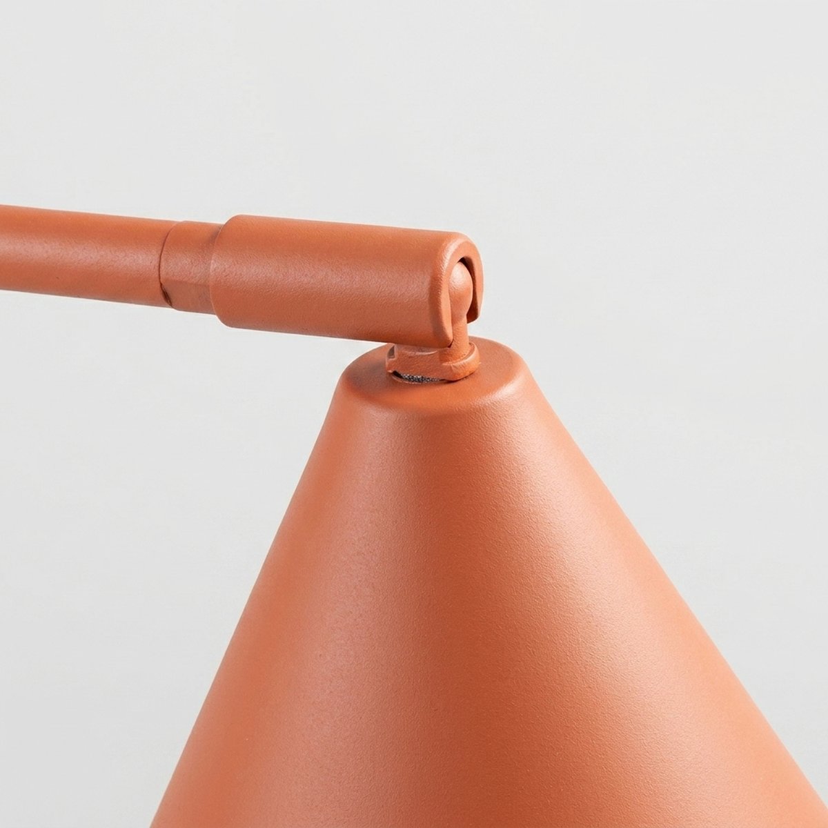 Lampe de bureau Acier Ocre Rouge E14 1 NOX ocre rouge, EDEN