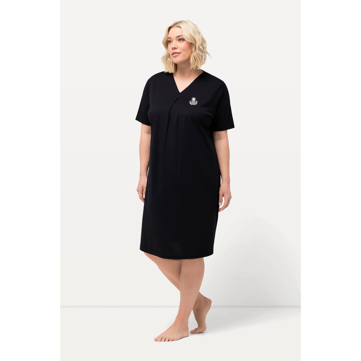 Lot de 2 grands T-shirts noir, ULLA POPKEN