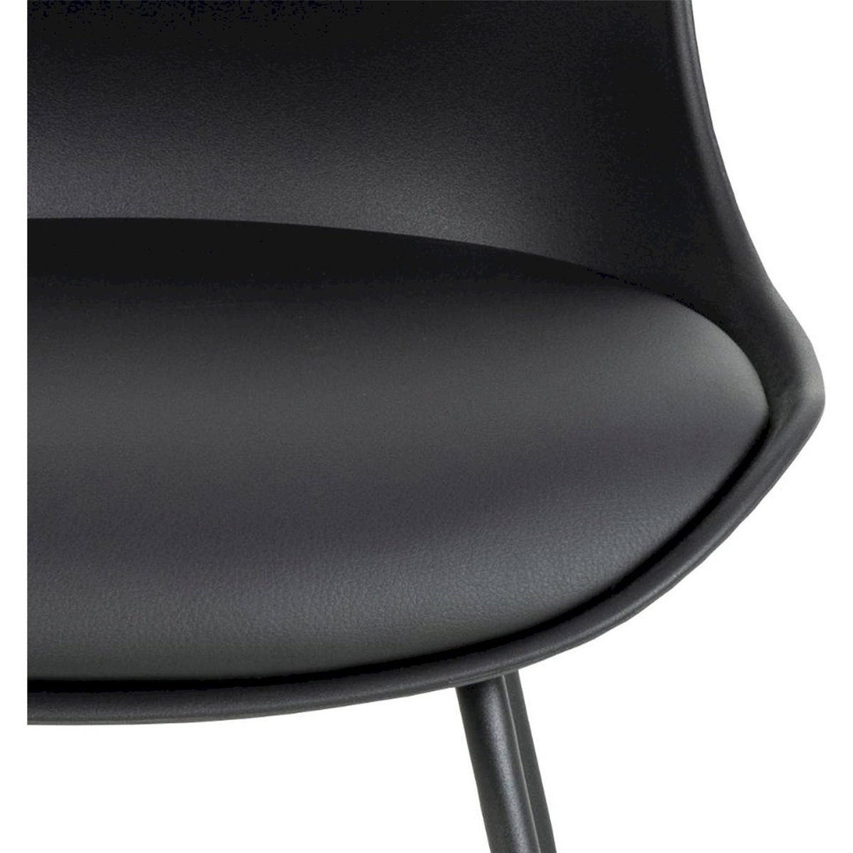Tabouret de bar collection SCHINO noir, RECOLLECTION