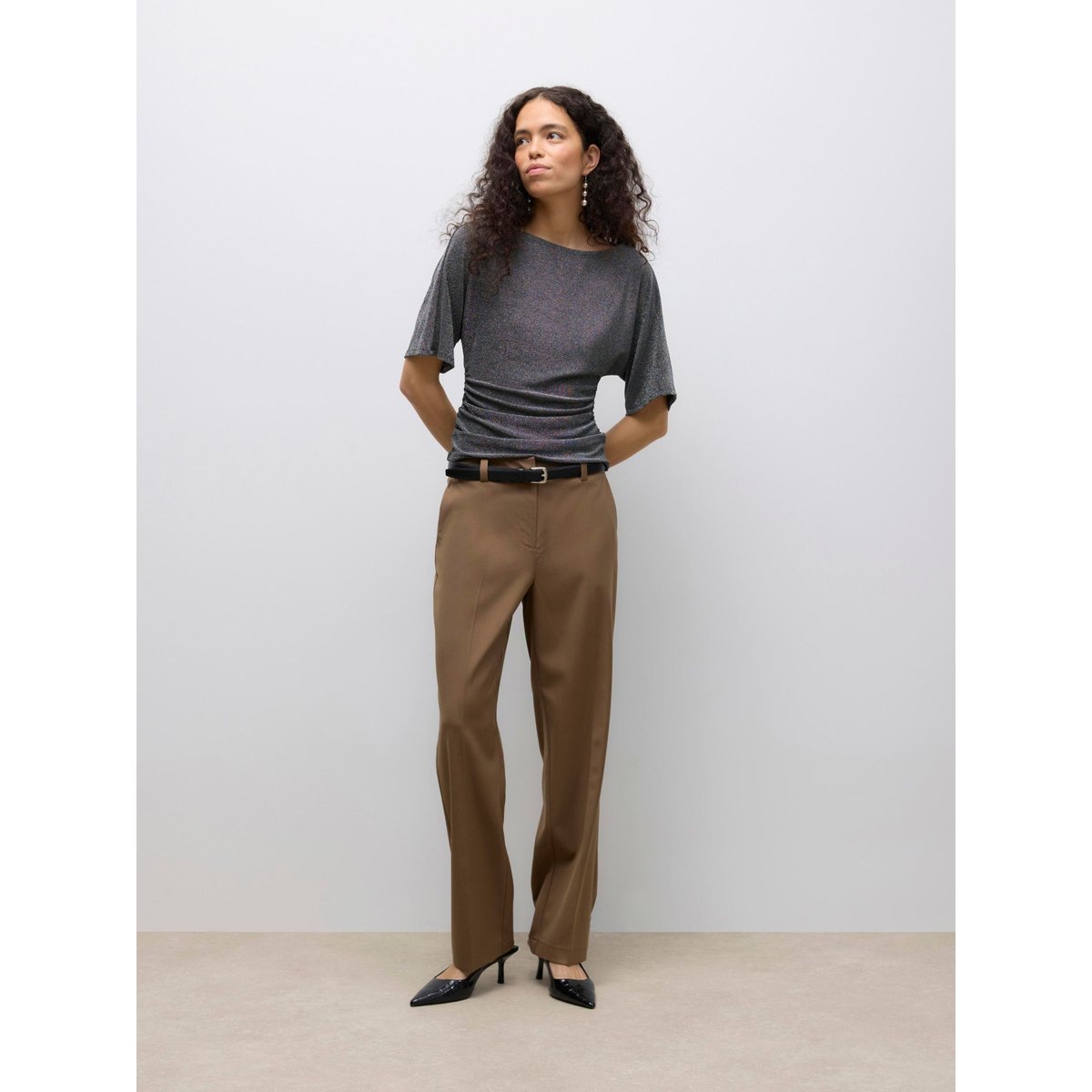 Top AWURSULA Tops black 1, VERO MODA