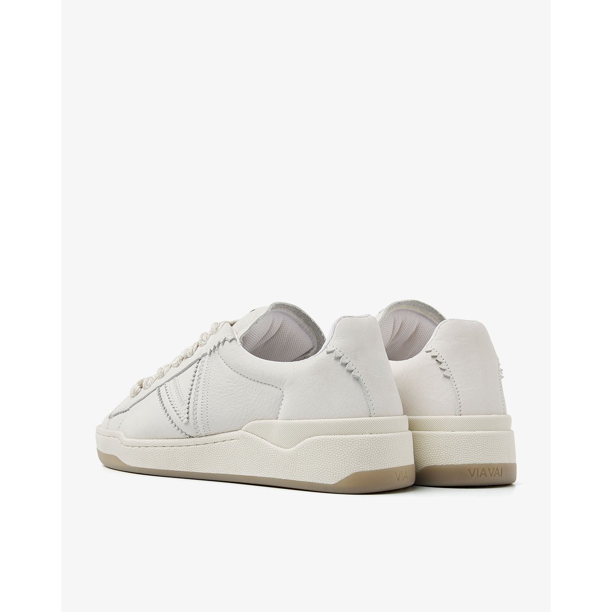 Baskets en cuir SAM KYLI blanc, VIA VAI