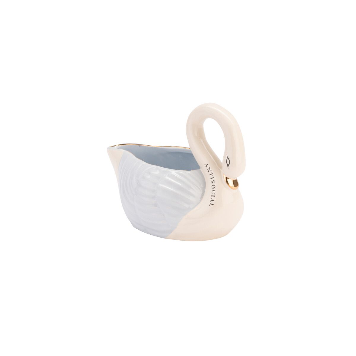 Swan Gravy Boat blue, YVONNE ELLEN