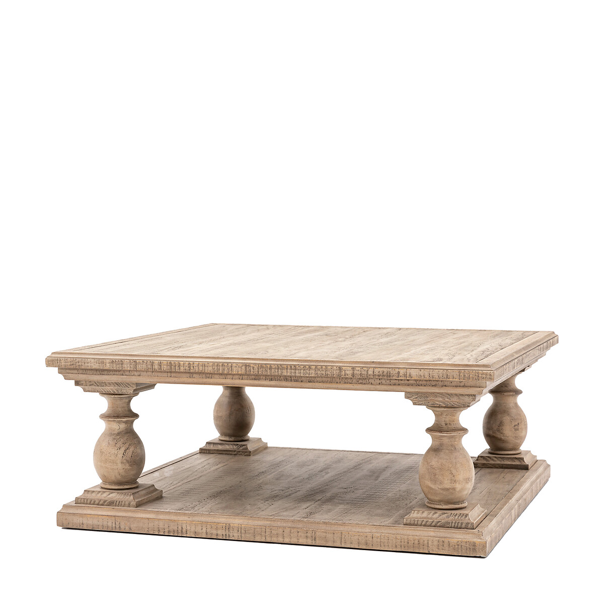 Vinton American Pine Square Coffee Table natural, ÉDITÉ