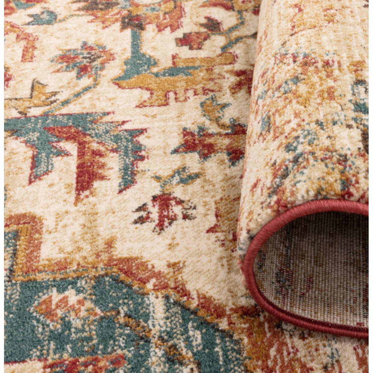 Tapis tissé plat style orient JARA multicolore, NOVATREND