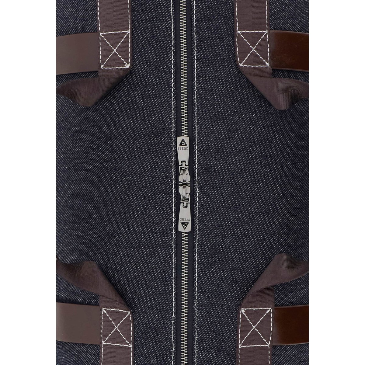 Sac Weekender Oslo Label bleu foncé, GUESS