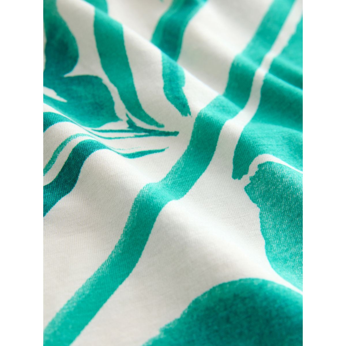 Débardeur en modal tencel™ mélangé imprimé floral bleu sarcelle/écru, NEXT