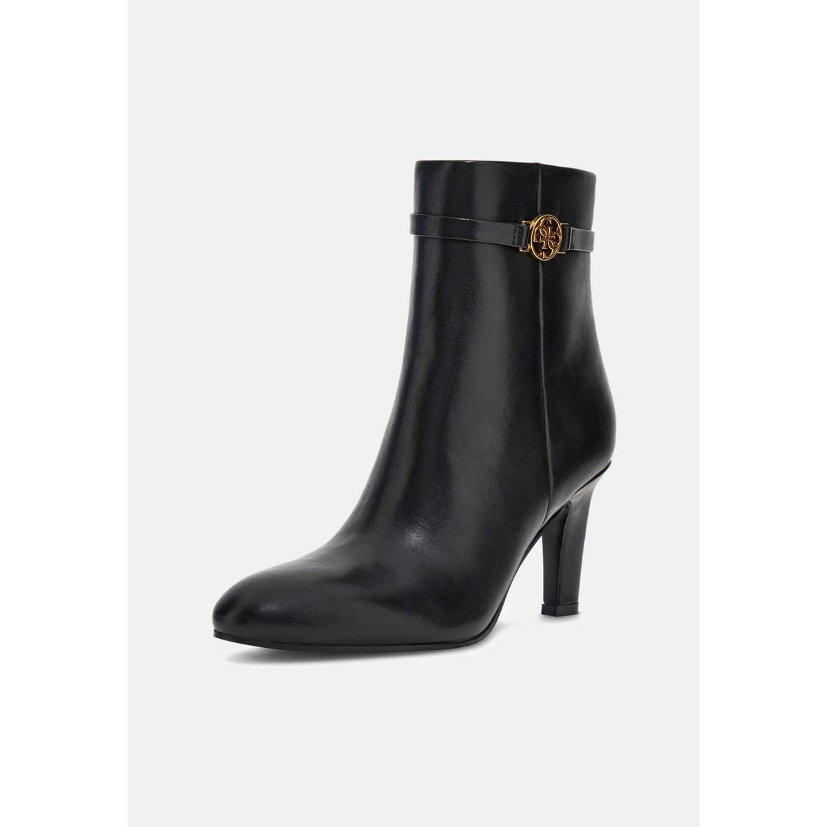 Bottes En Cuir Véritable Otis noir, GUESS
