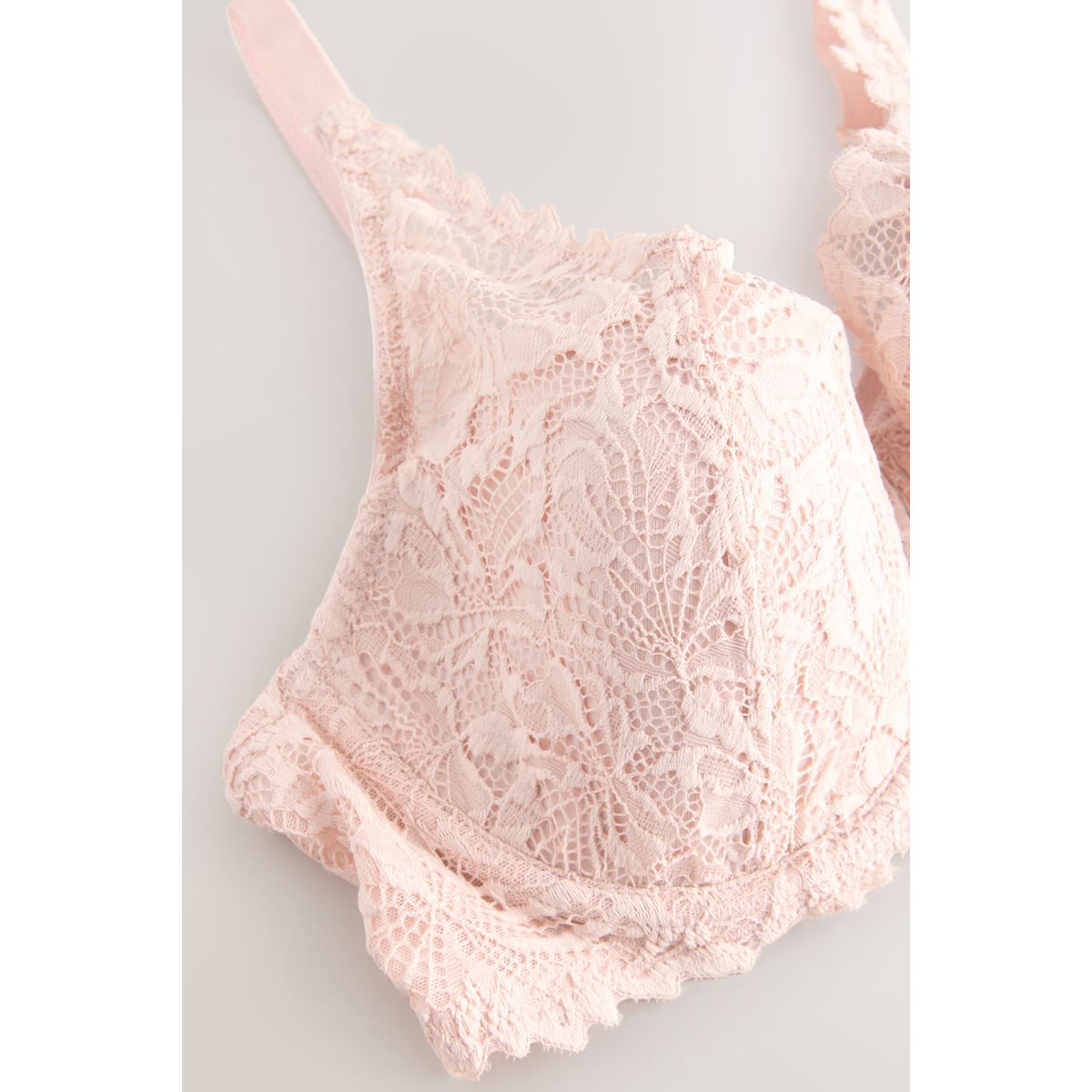 Soutien-gorge en dentelle ultra confort rose, NEXT