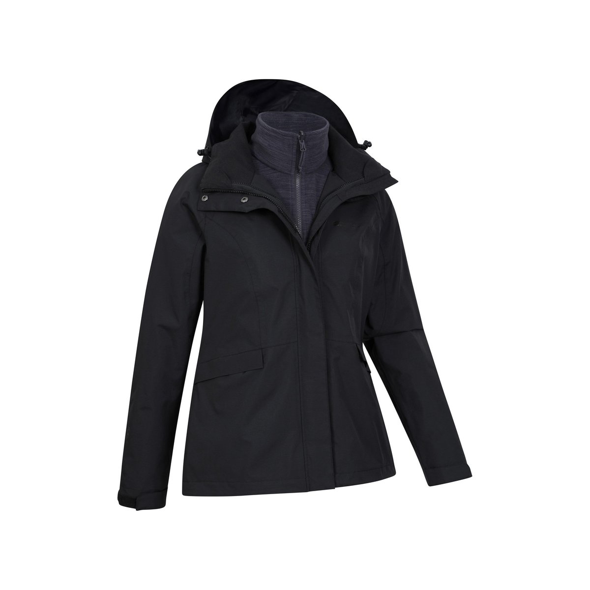 Veste imperméable THUNDERSTORM noir, MOUNTAIN WAREHOUSE