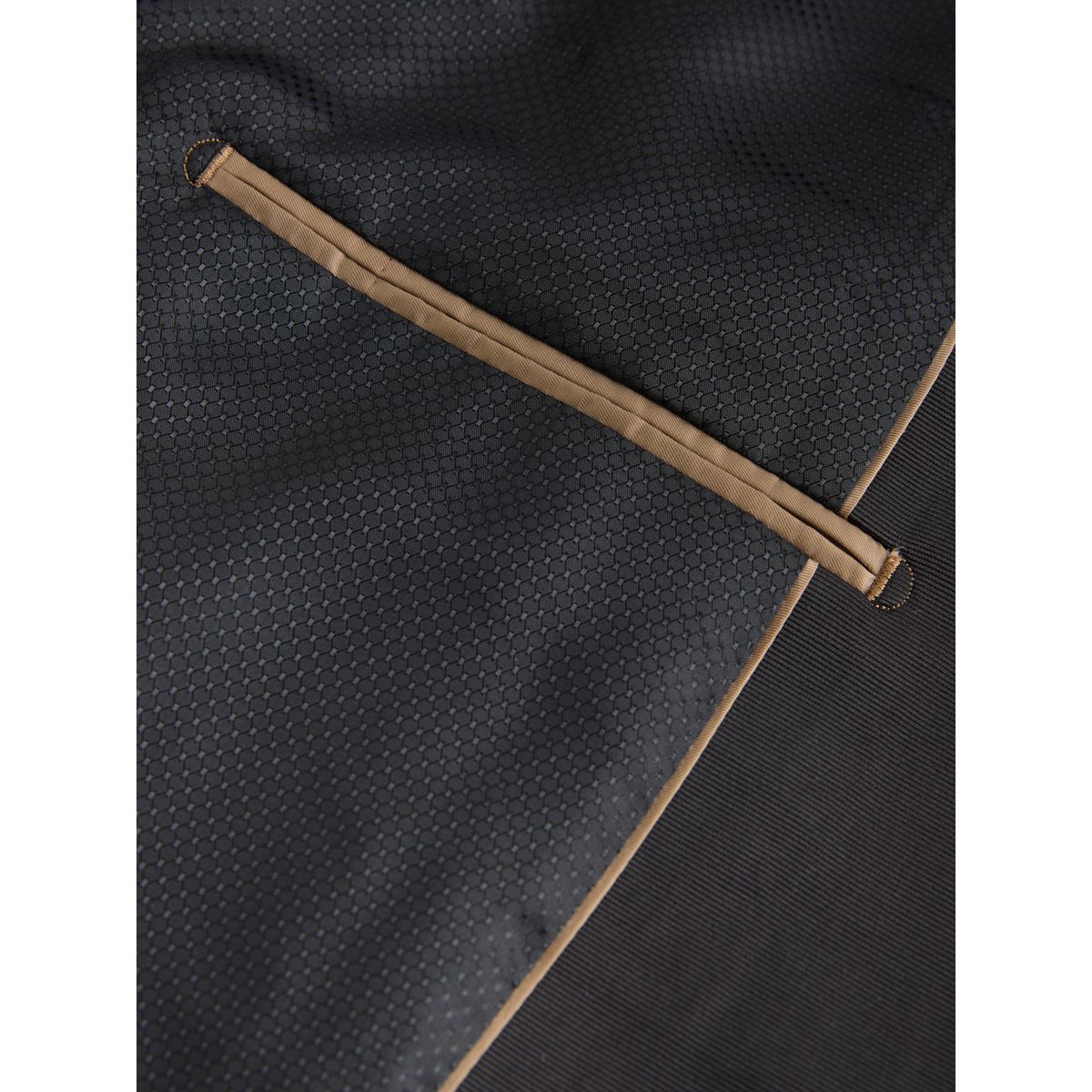 Blazer slim en velours avec médaillon embossé marron rouille, NEXT