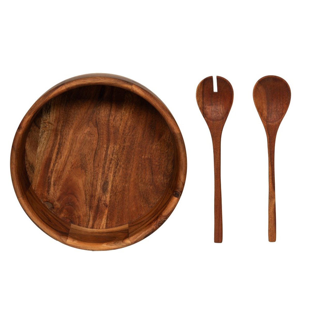 Saladier avec couverts Seve 26 cm - SEVE marron, TABLE PASSION