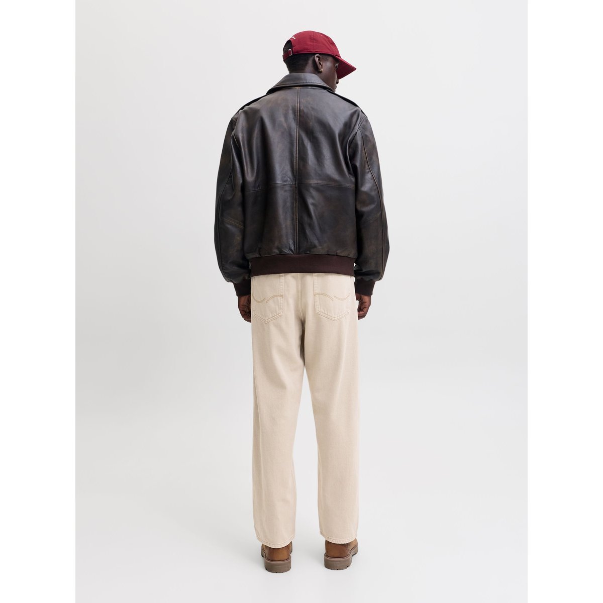 Jean Baggy Fit ecru, JACK & JONES