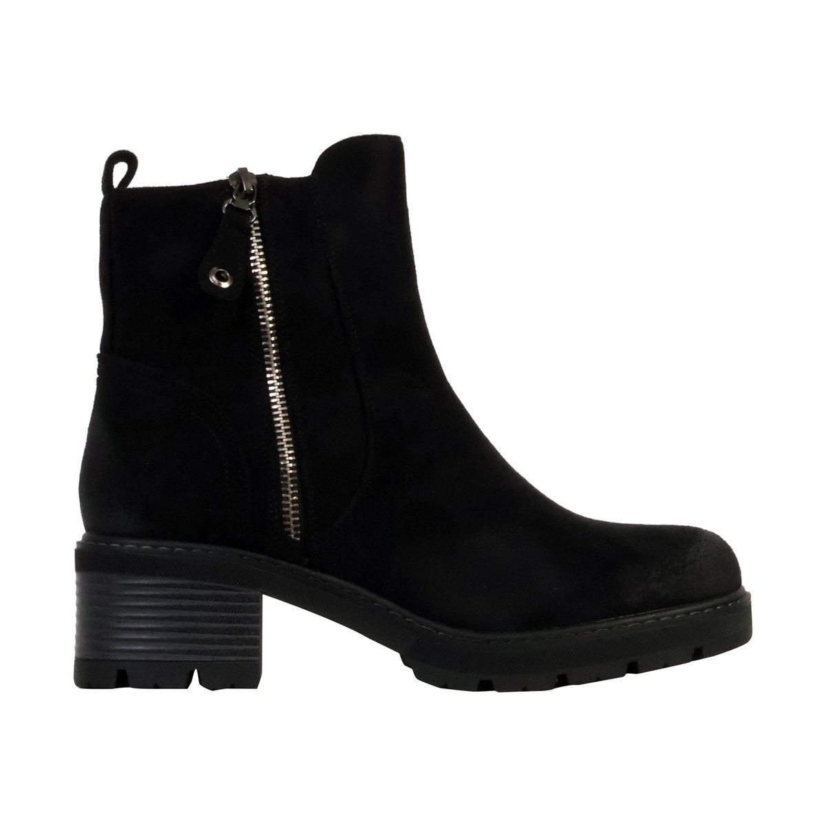 Bottines à Zip noir, THE DIVINE FACTORY