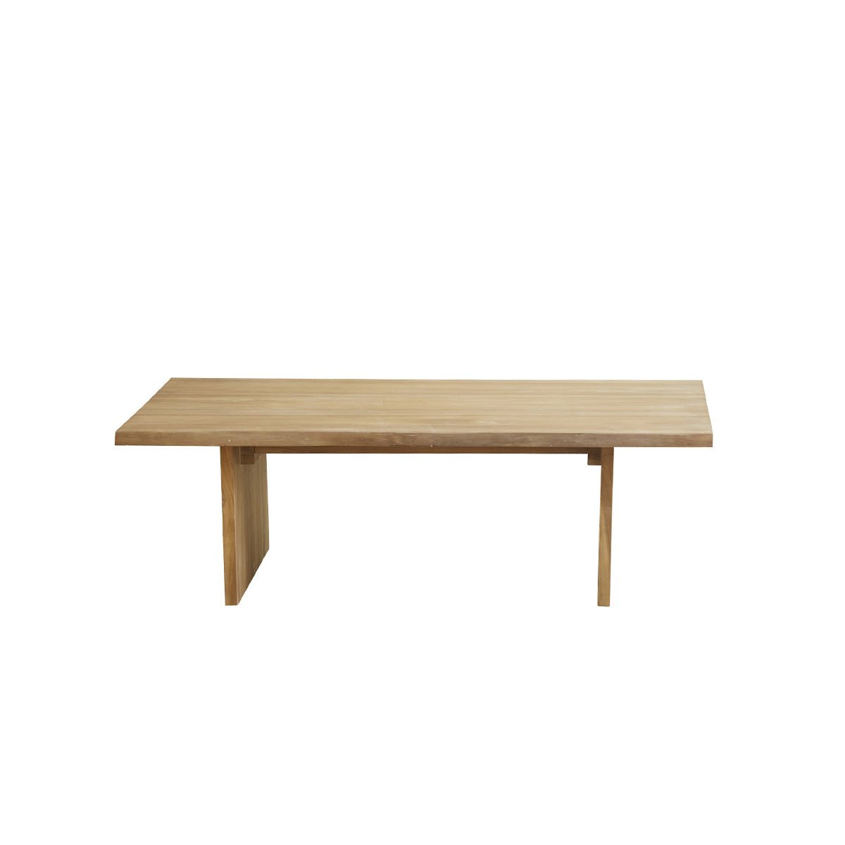 Table basse en bois de teck 120 cm BOSTON naturel, BERAH GETAH