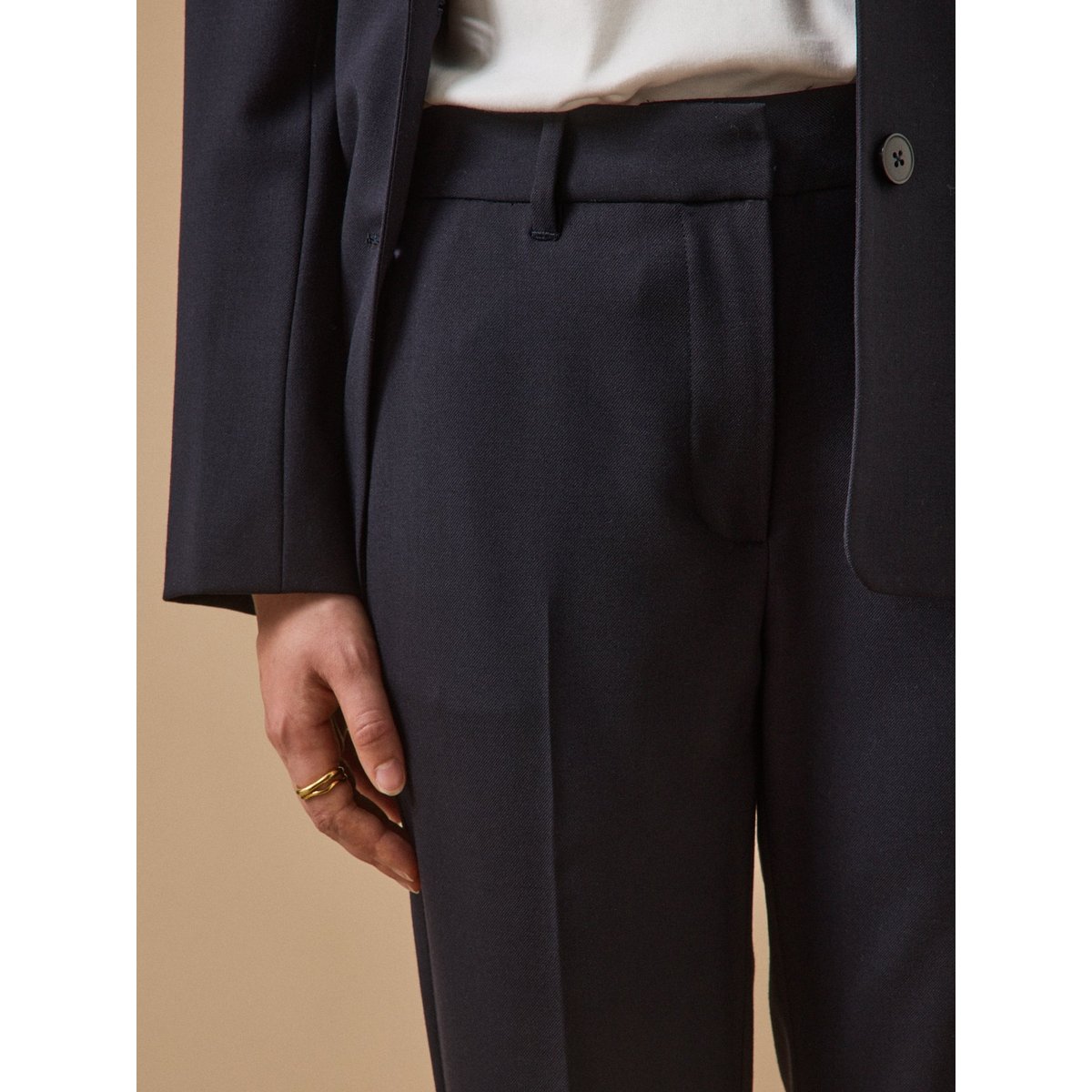 Pantalon fuselé Eugénie encre, CYRILLUS
