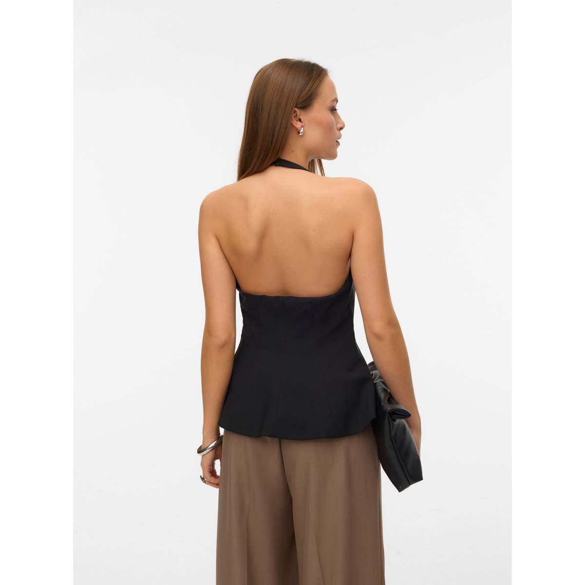 Top Peplum noire - black, VERO MODA