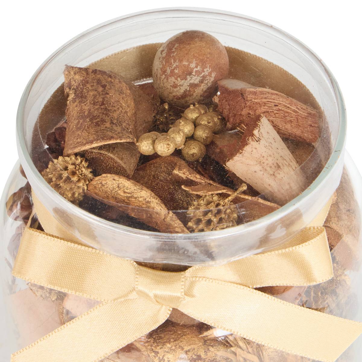 Pot-pourri en jarre 550 g rouge, FEERIC LIGHTS & CHRISTMAS