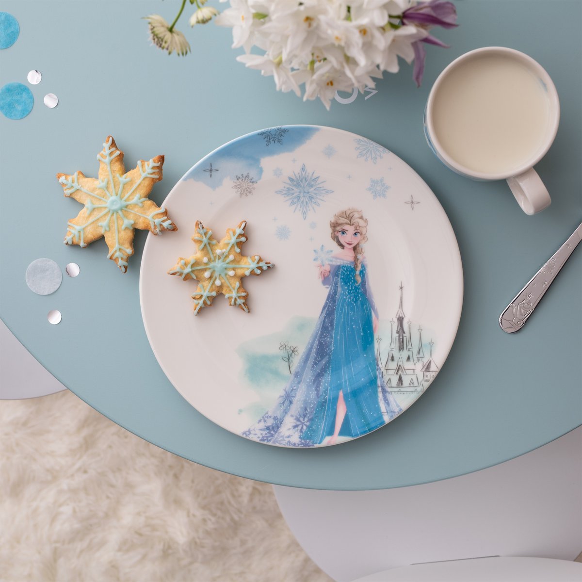 Assiette Pour Enfant DISNEY FROZEN couleur unique, VILLEROY & BOCH