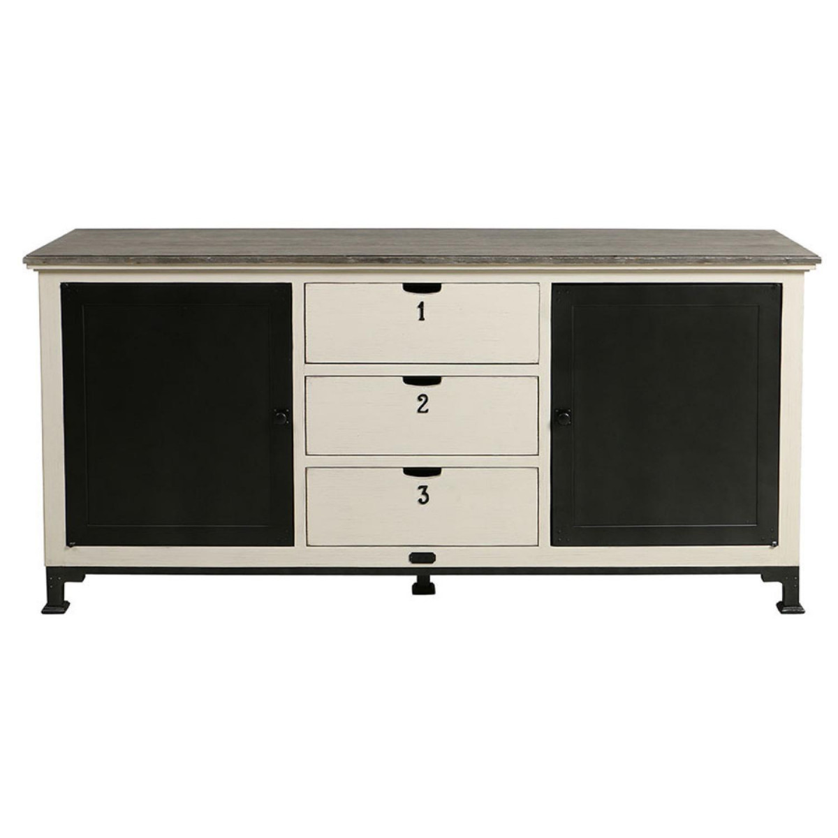 Buffet bas - OUESSANT blanc, INTERIOR'S