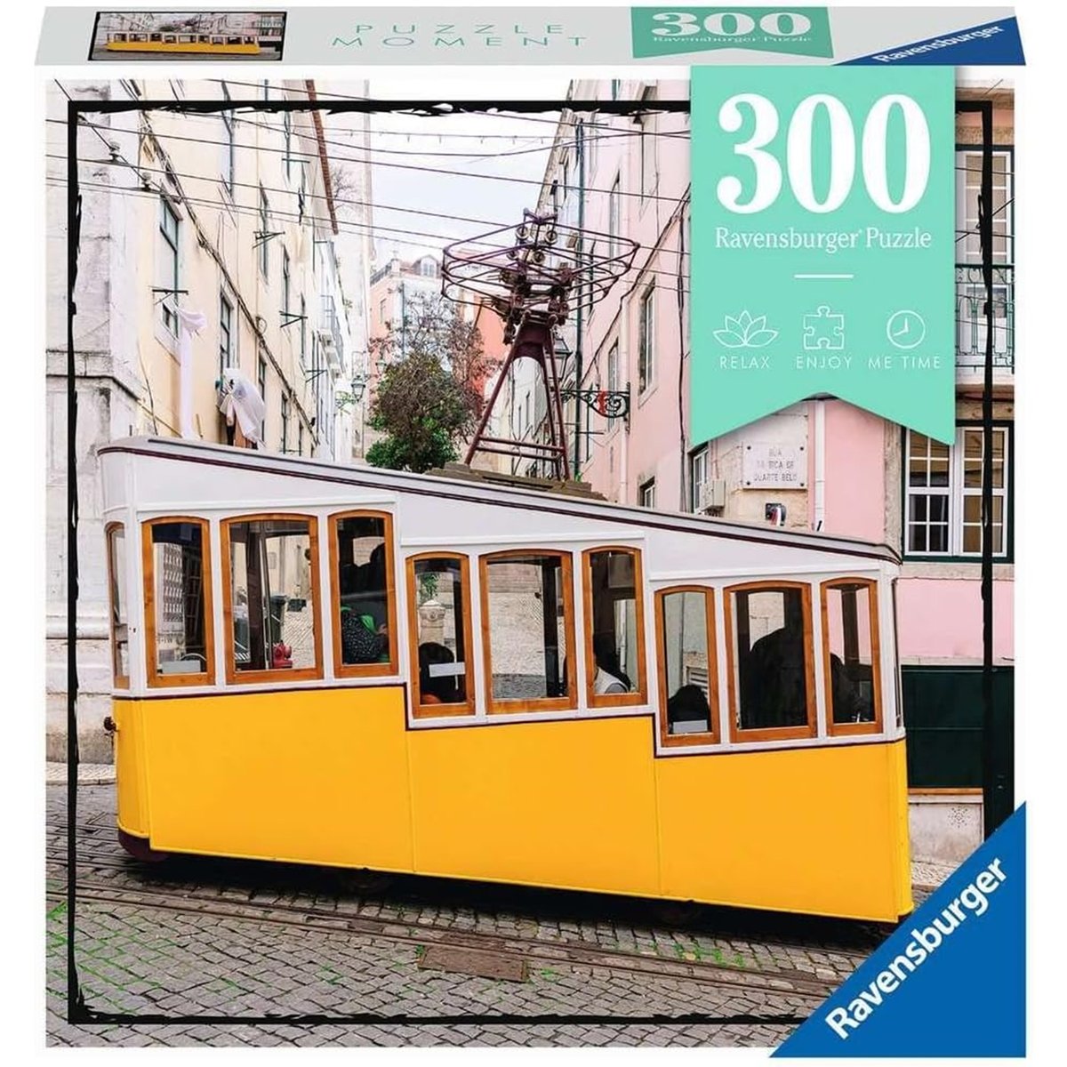 Puzzle Moment Lisbonne 300 pièces multicolore, RAVENSBURGER