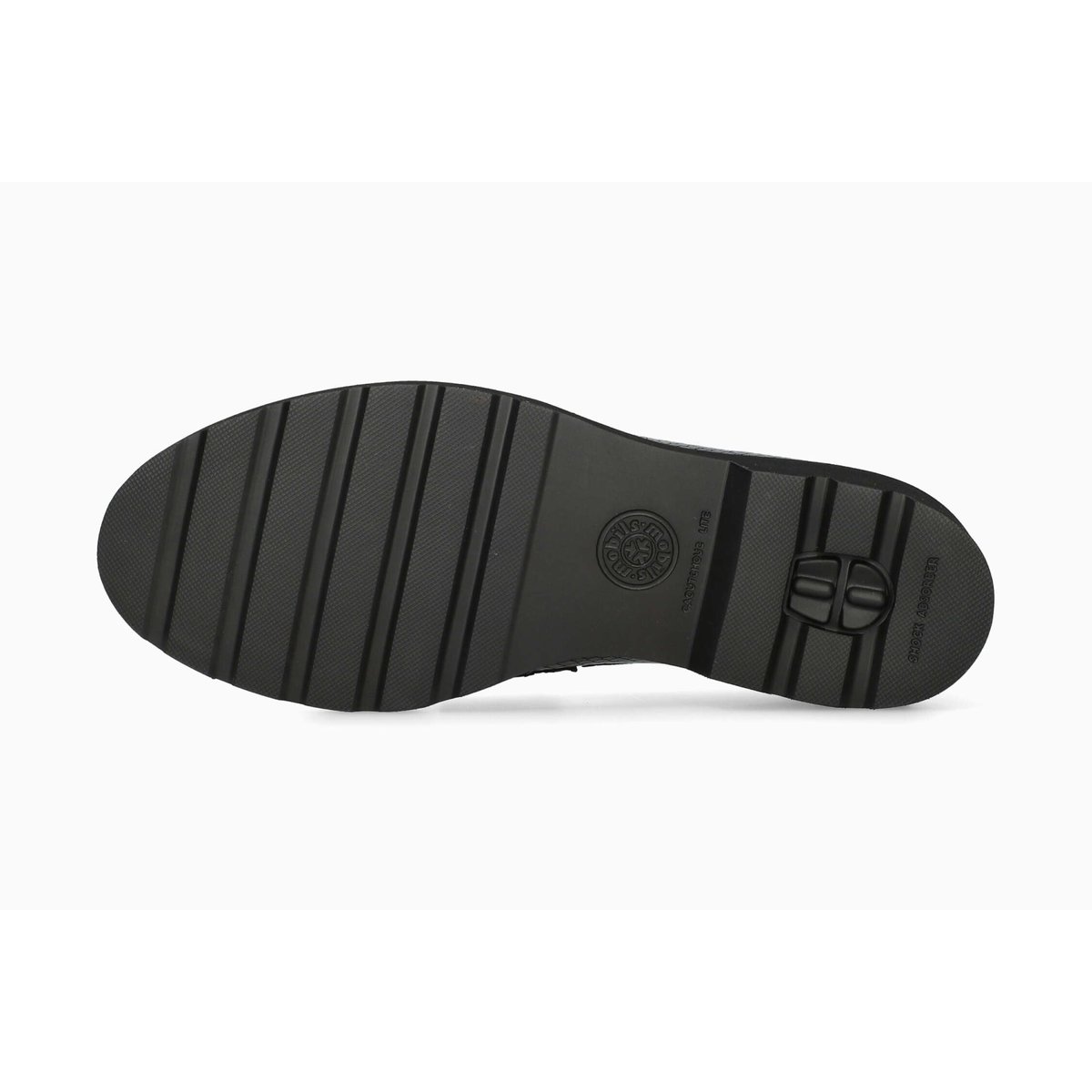 Mocassins en cuir OCEA vert 5150, MEPHISTO