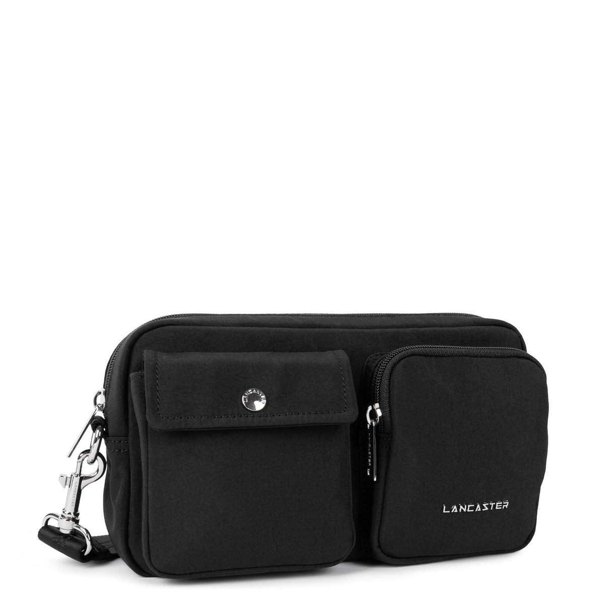 Sac trotteur BASIC POCKET noir, LANCASTER