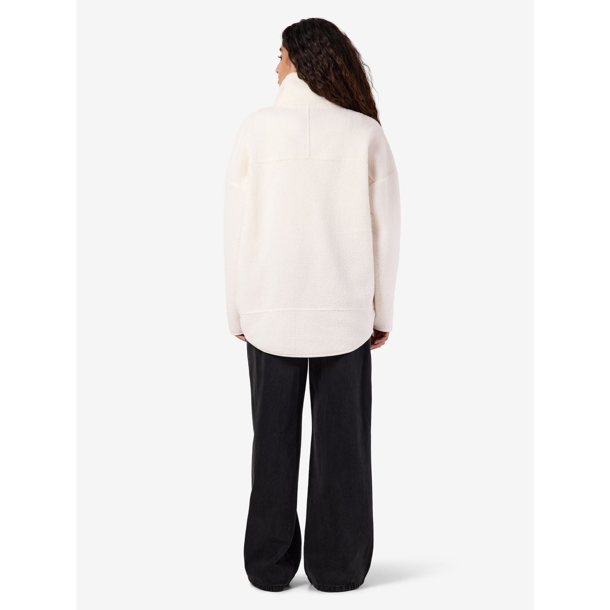 Veste Polaire blanc - eggnog1, NOISY MAY