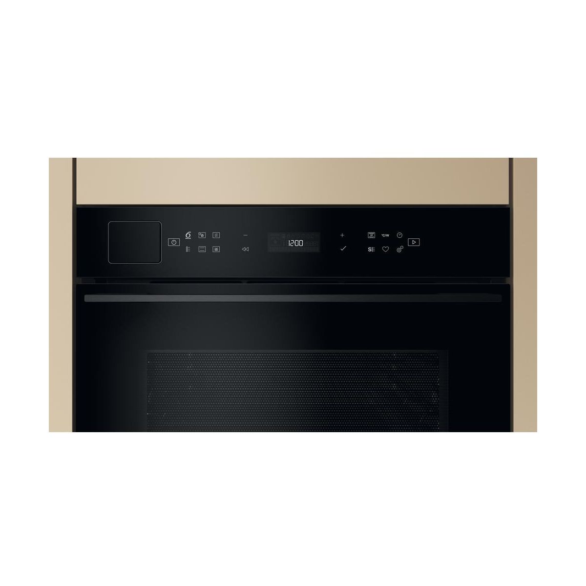 Micro ondes combiné WCT7A9PHTSBF noir, WHIRLPOOL