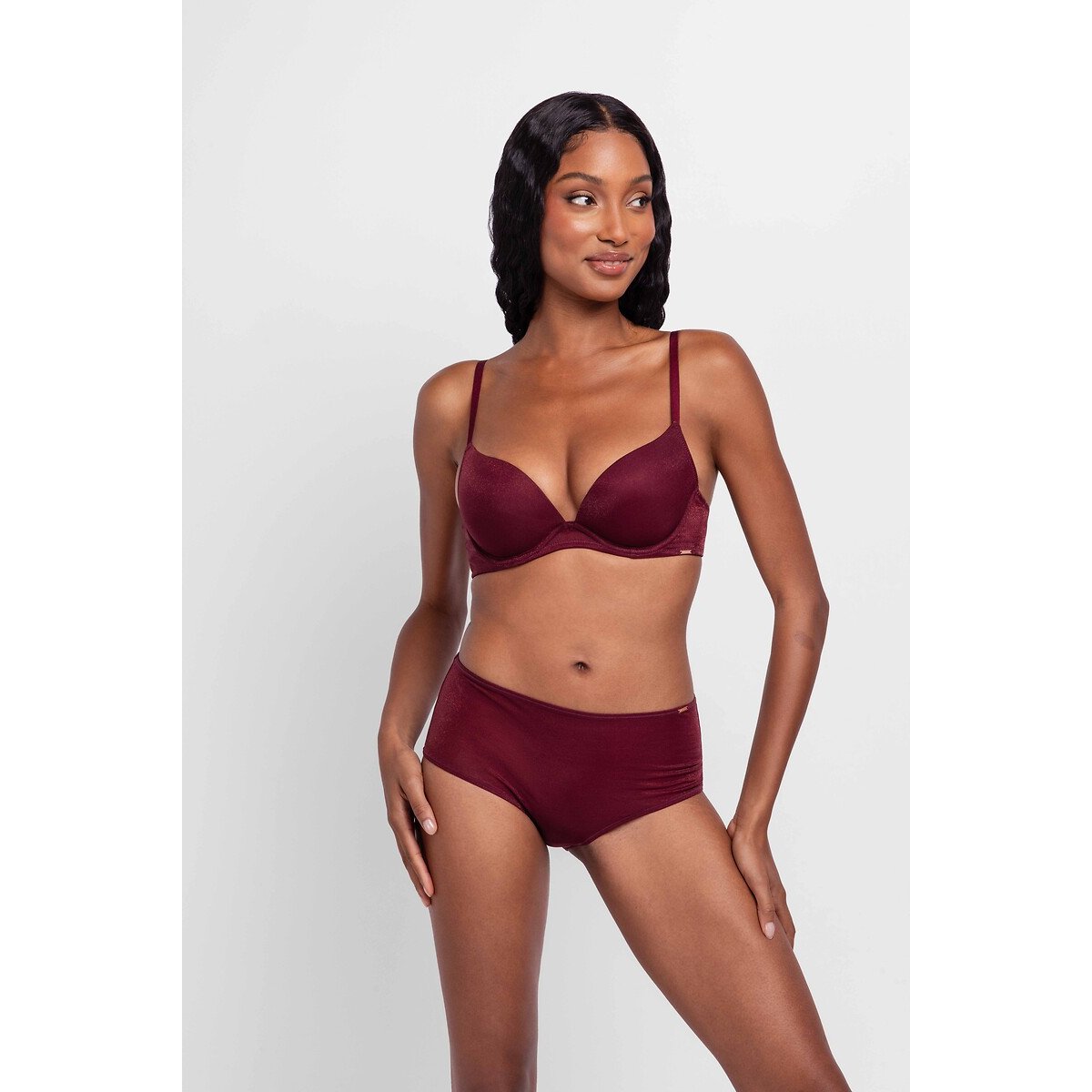 Origin-Shimmer Briefs burgundy, DORINA