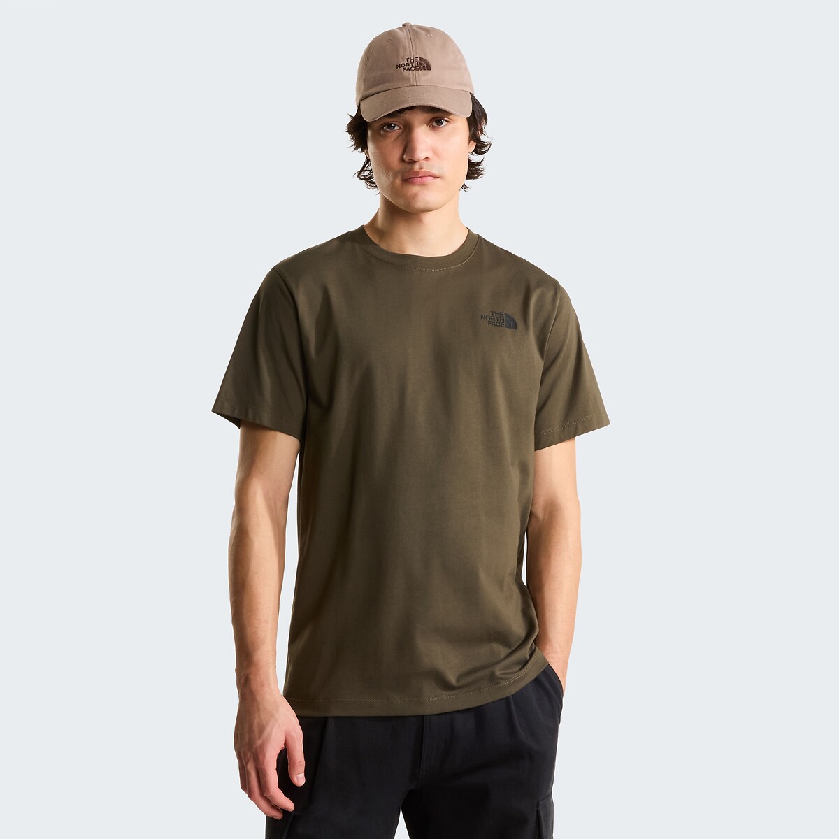 T-shirt manches courtes, Box kaki, THE NORTH FACE