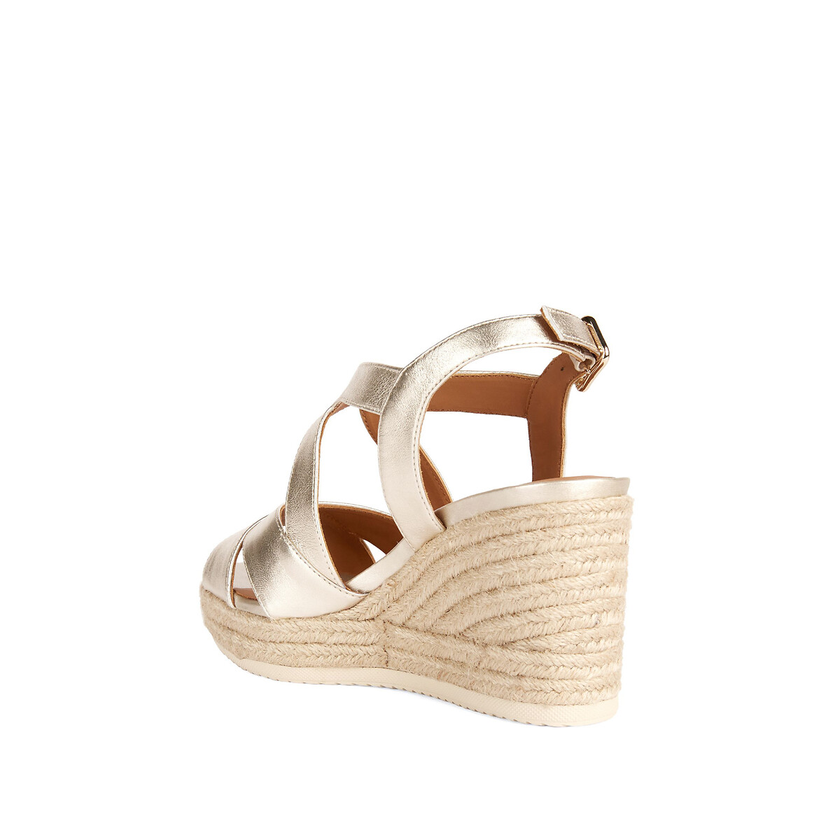 Ponza Breathable Wedge Sandals gold-coloured, GEOX