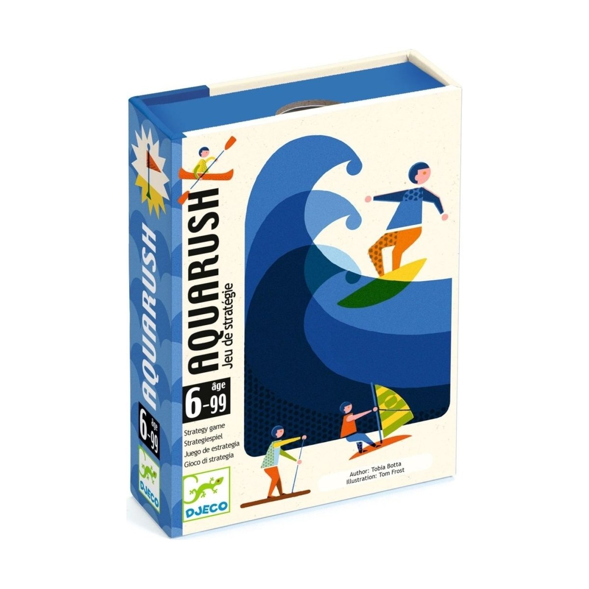 Jeu de cartes Aquarush multicolore, DJECO