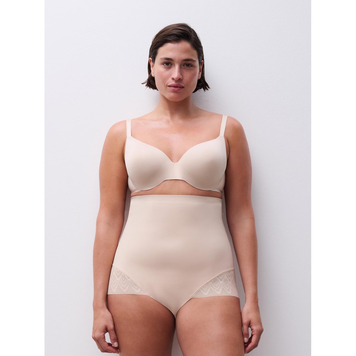 Culotte gainante taille très haute SEXY SHAPE beige doré, CHANTELLE