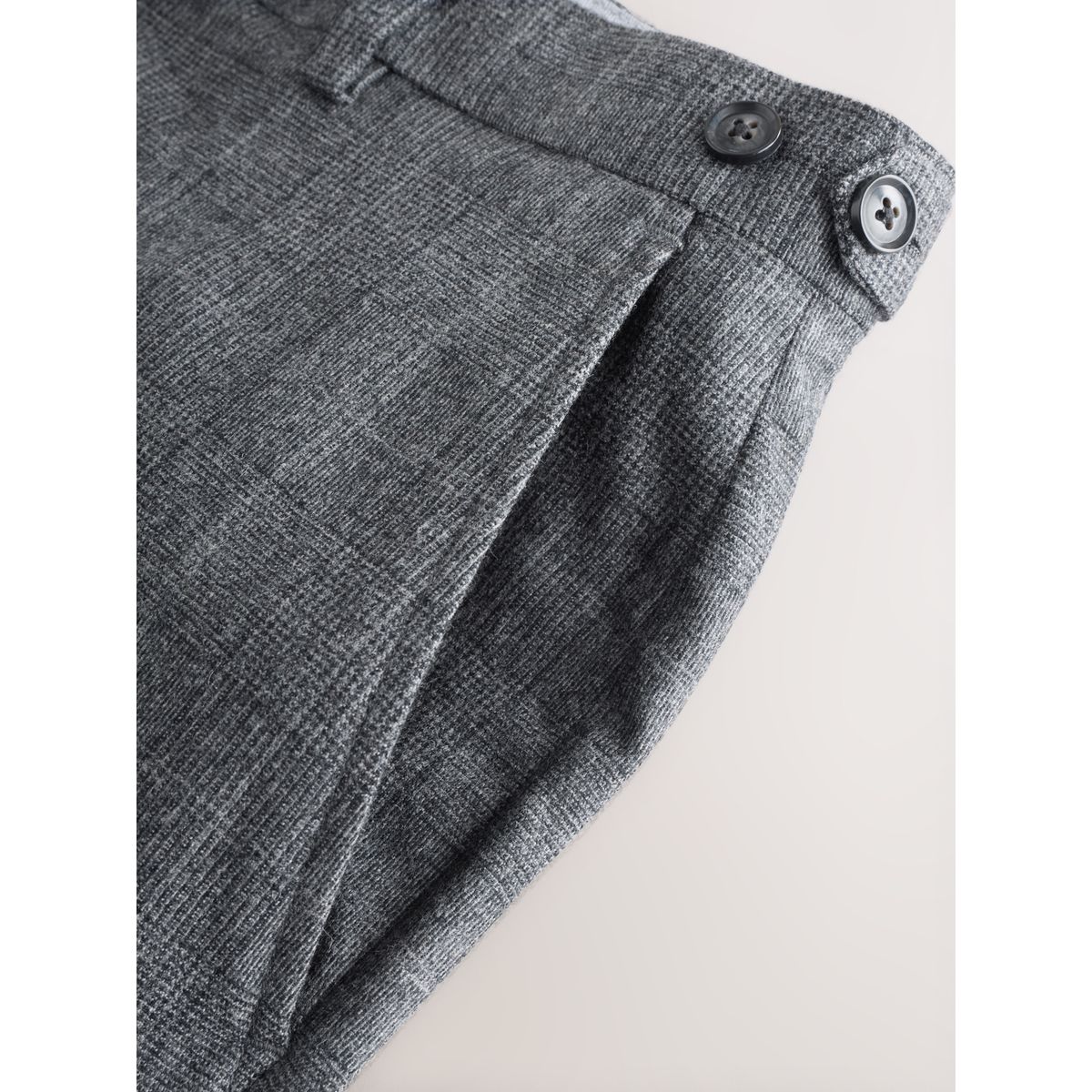 Pantalon de costume en laine reda italienne Signature gris, NEXT