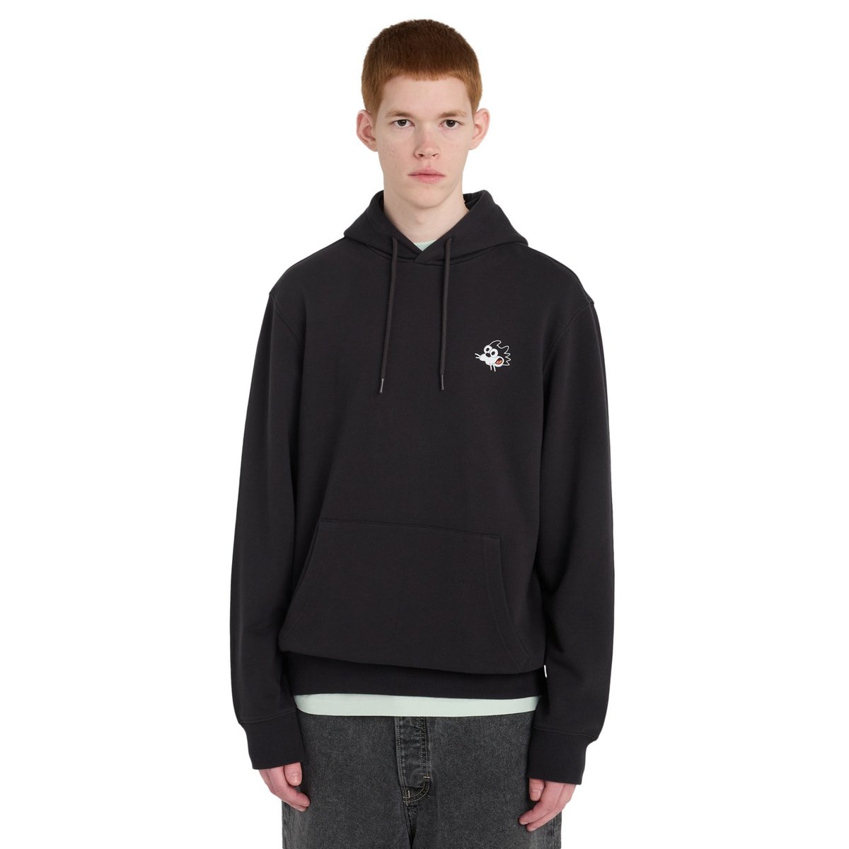 Sweat à capuche PICNIC PO noir off black, ELEMENT