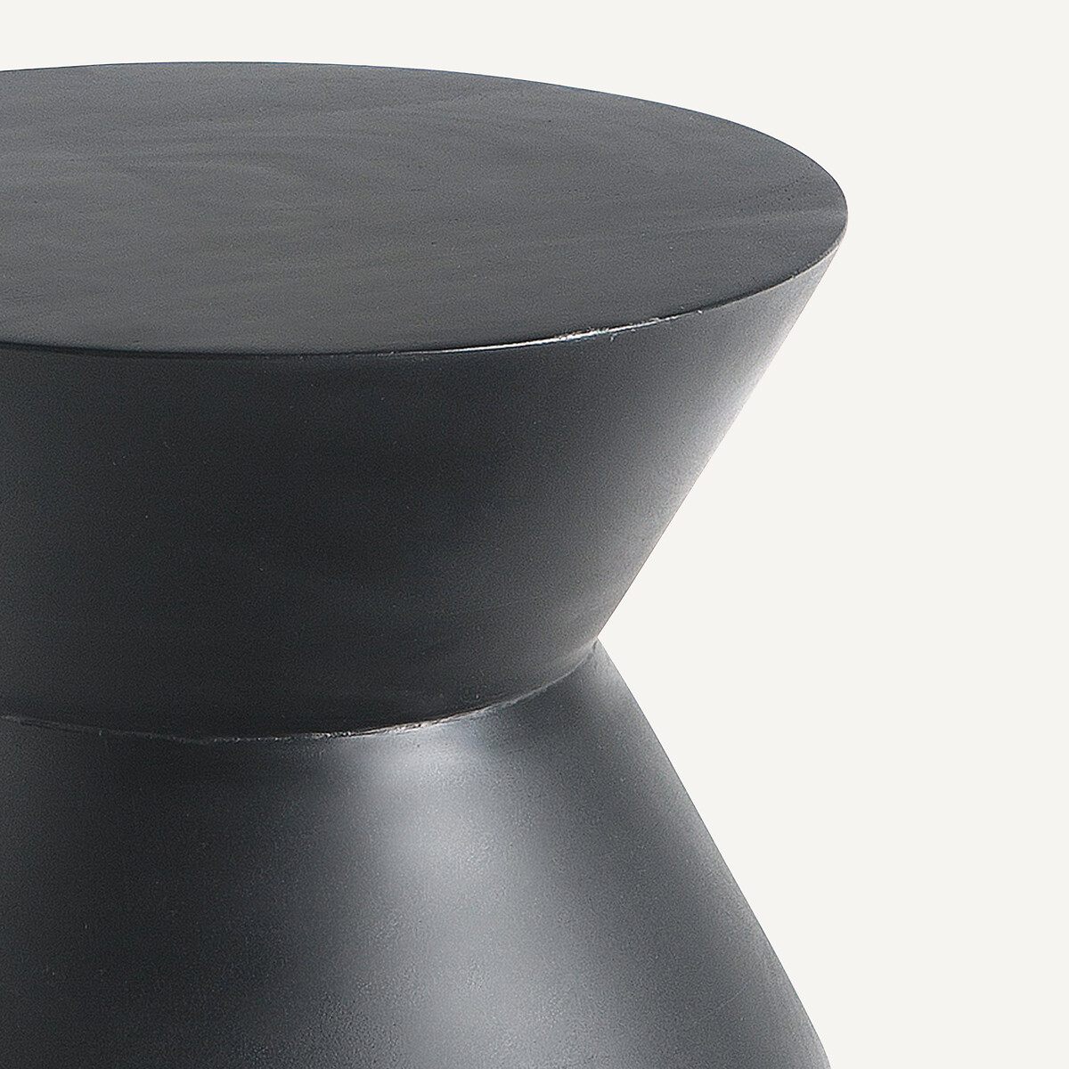 Calendes Solid Mango Wood Side Table black, AM.PM