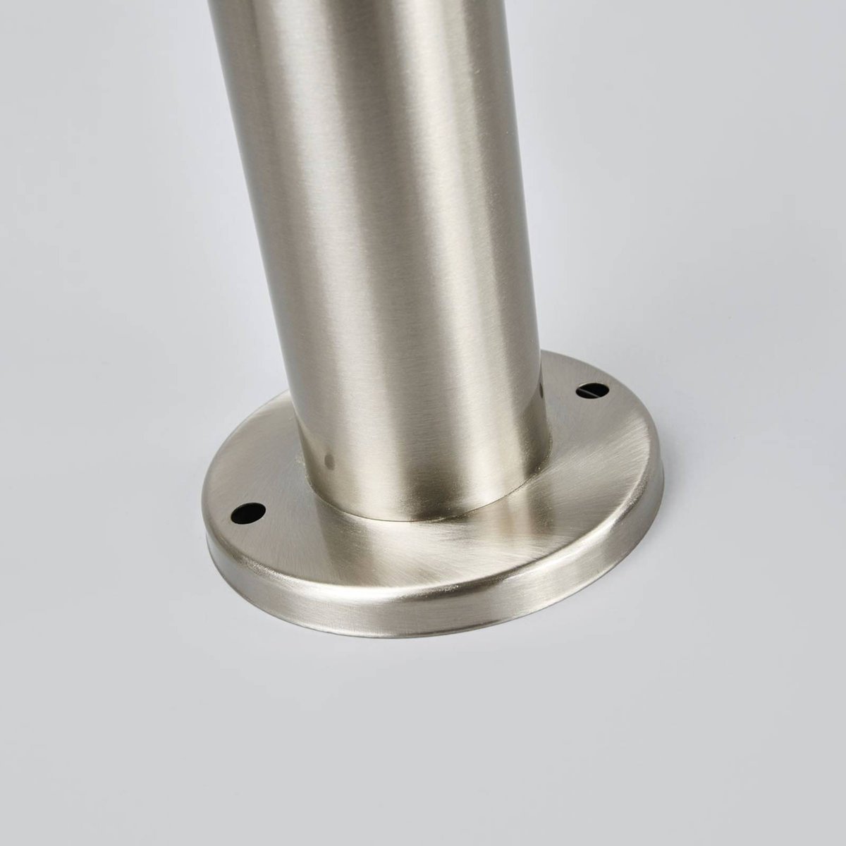 Luminaire extérieur en inox moderne, Noemi acier inoxydable, transparent, LINDBY