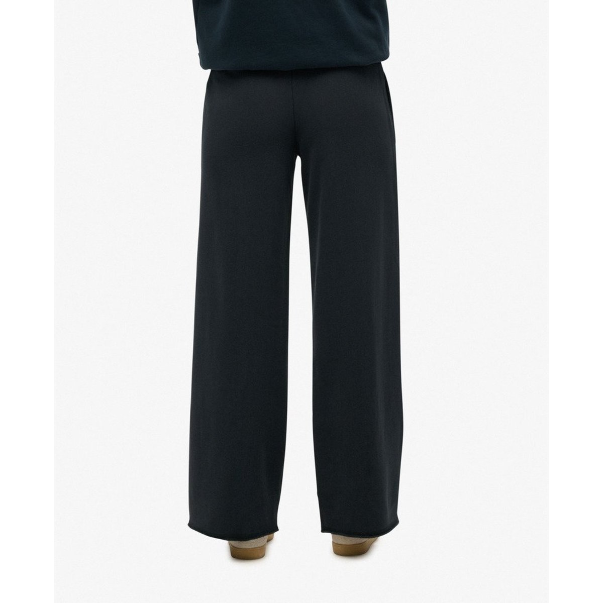 Pantalon de survêtement large Athletic Essentials bleu marine éclipse, SUPERDRY