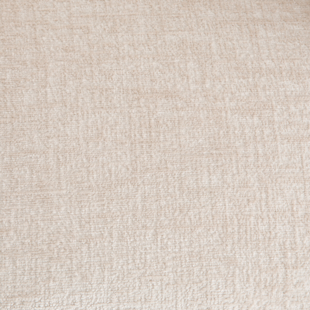 Fauteuil de table velours chenille, Kinna albatre, AM.PM