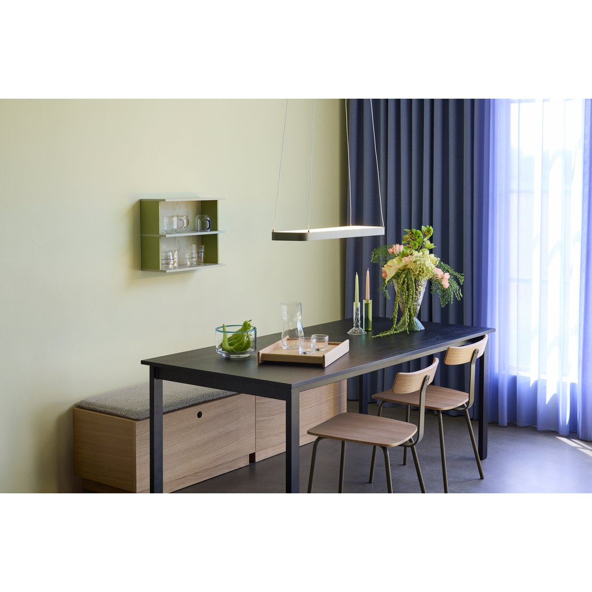 Suspension en aluminium et silicone TUBE autres, HUBSCH