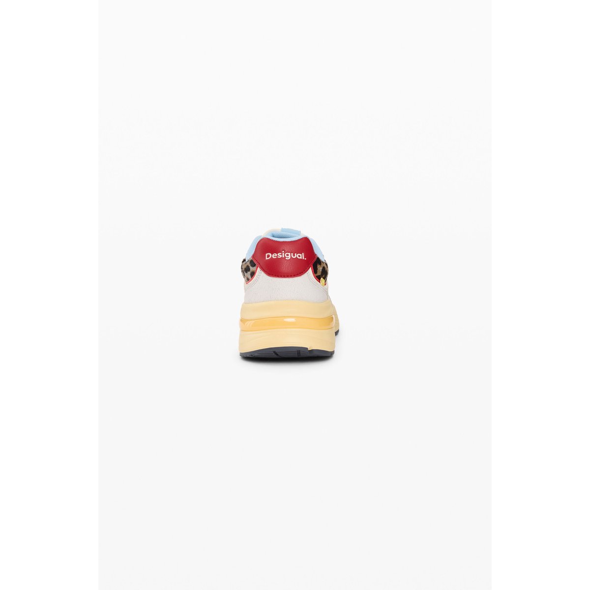 Baskets runner en cuir multicolore, DESIGUAL