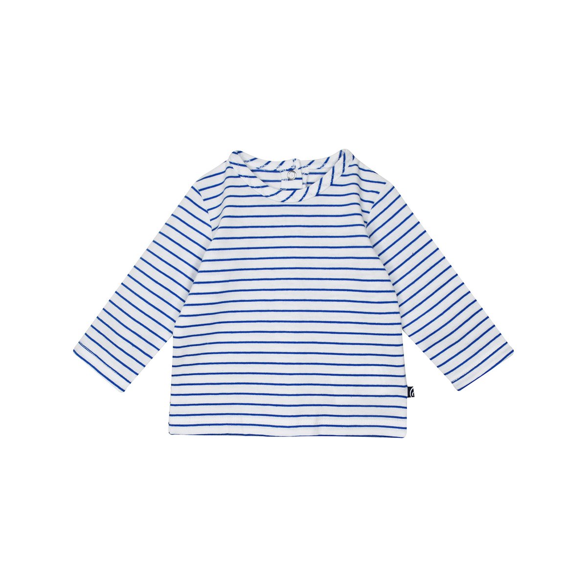 Tshirt salopette nicolae maille ouverture integrale bebe bleu, SUCRE D'ORGE