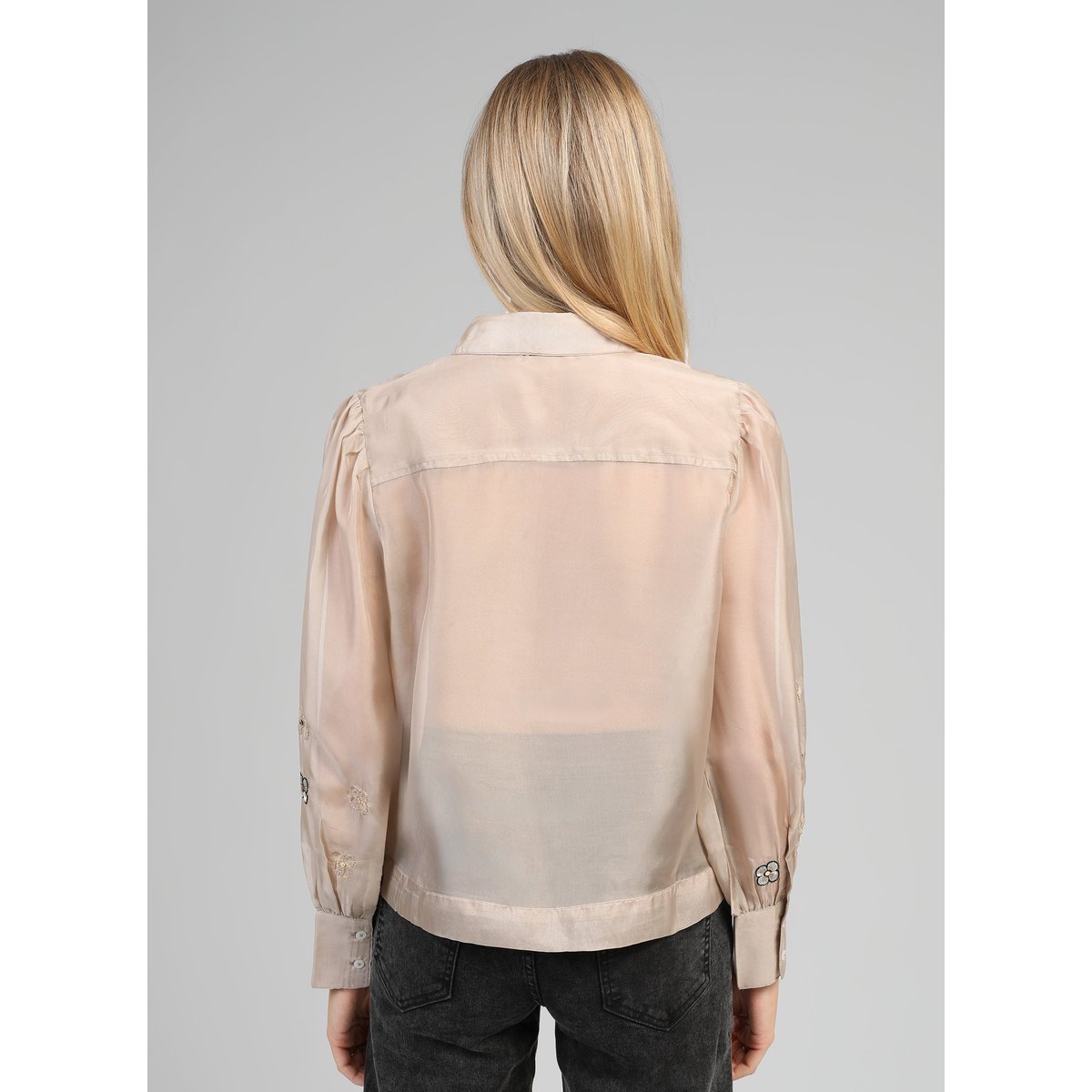 Chemise SANTONA taupe, AN'GE