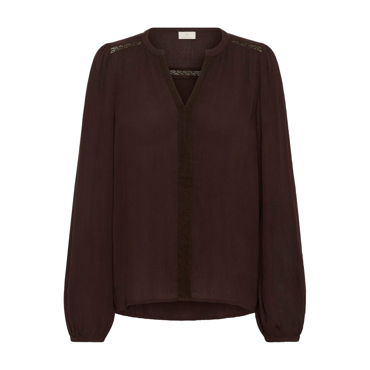 Blouse à manches longues marron black coffee, KAFFE