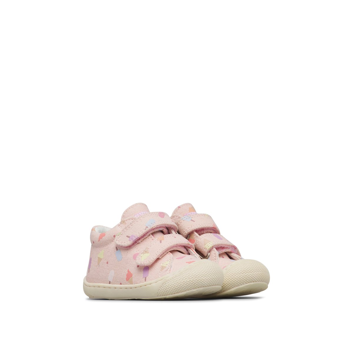 Chaussures premiers pas en tissu COCOON VL rose-, NATURINO